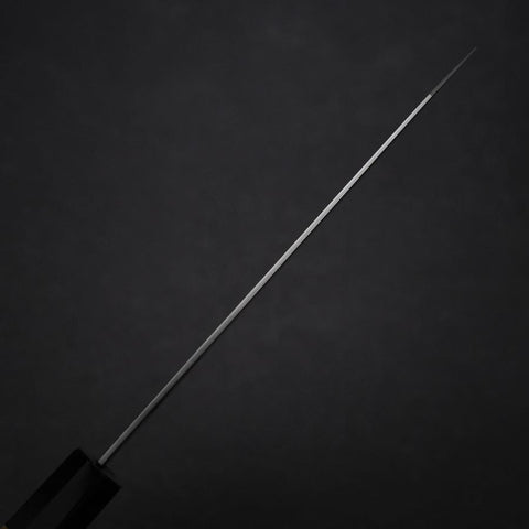 Kiritsuke Petty VG-10 Damascus Zelkova Handle 145mm (5.7”)-[Musashi]-[Japanese-Kitchen-Knives]