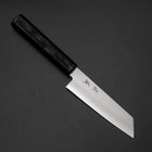 Kiritsuke Petty VG-10 Polished Black Ishime Urushi Handle 125mm (4.9”)-[Musashi]-[Japanese-Kitchen-Knives]