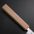 Kiritsuke Petty VG-10 Polished White Urushi Handle 125mm (4.9”)-[Musashi]-[Japanese-Kitchen-Knives]