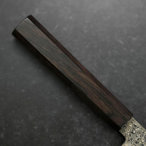 Kiritsuke SG-2 Black Nickel Damascus Ebony Handle 210mm (8.3”)-[Musashi]-[Japanese-Kitchen-Knives]