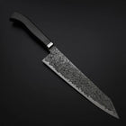 Kiritsuke SG-2 Black Nickel Damascus Western Ebony Handle 210mm (8.3”)-[Musashi]-[Japanese-Kitchen-Knives]