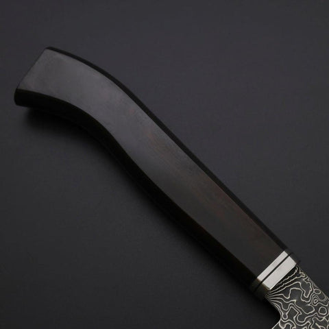 Kiritsuke SG-2 Black Nickel Damascus Western Ebony Handle 240mm (9.4”)-[Musashi]-[Japanese-Kitchen-Knives]