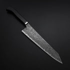 Kiritsuke SG-2 Black Nickel Damascus Western Ebony Handle 240mm (9.4”)-[Musashi]-[Japanese-Kitchen-Knives]