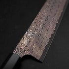 Kiritsuke SG-2 Damascus Buffalo Teak Handle 225mm (8.8”)-[Musashi]-[Japanese-Kitchen-Knives]