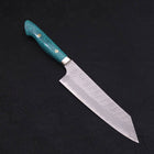 Kiritsuke SG-2 Tsuchime Turquoise Green Handle 200mm (7.9”)-[Musashi]-[Japanese-Kitchen-Knives]