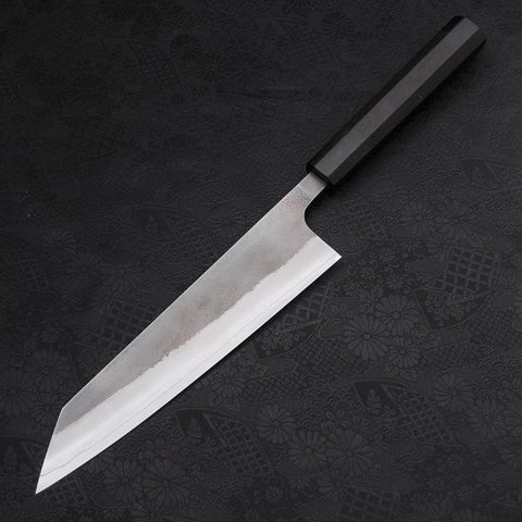 Kiritsuke SKD11 Nashiji Buffalo Ebony Handle 210mm (8.3”)-[Musashi]-[Japanese-Kitchen-Knives]
