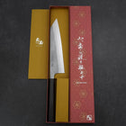 Kiritsuke SKD11 Nashiji Ebony Handle 210mm (8.3”)-[Musashi]-[Japanese-Kitchen-Knives]