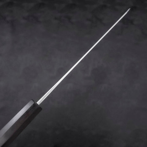 Kiritsuke SKD11 Nashiji Ebony Handle 240mm (9.4”)-[Musashi]-[Japanese-Kitchen-Knives]
