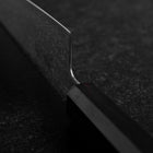 Kiritsuke SLD Black Damascus Ebony Handle 205mm (8.1”)-[Musashi]-[Japanese-Kitchen-Knives]