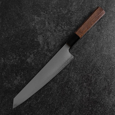 Kiritsuke SLD Mirror Buffalo Walnut Handle 205mm (8.1”)-[Musashi]-[Japanese-Kitchen-Knives]