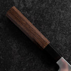 Kiritsuke SLD Mirror Buffalo Walnut Handle 205mm (8.1”)-[Musashi]-[Japanese-Kitchen-Knives]