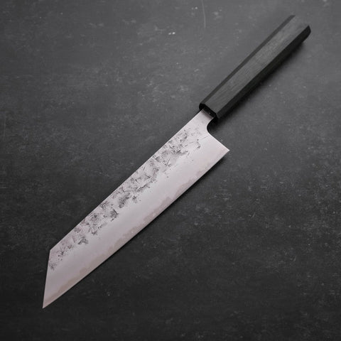Kiritsuke SLD Nashiji Washi Green Urushi Handle 210mm (8.3”)-[Musashi]-[Japanese-Kitchen-Knives]