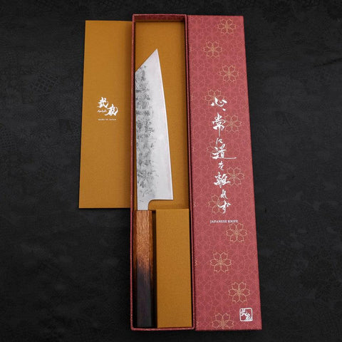 Kiritsuke SLD Nashiji Washi Yaki Urushi Handle 210mm (8.3”)-[Musashi]-[Japanese-Kitchen-Knives]