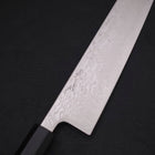 Kiritsuke SLD Wave Nickel Damascus Buffalo Ebony Handle 210mm (8.3”)-[Musashi]-[Japanese-Kitchen-Knives]