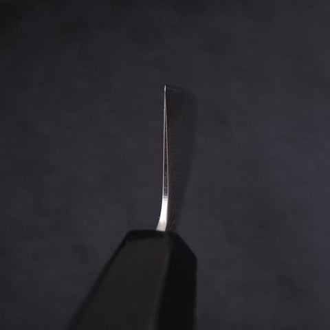 Kiritsuke SLD Wave Nickel Damascus Buffalo Ebony Handle 210mm (8.3”)-[Musashi]-[Japanese-Kitchen-Knives]