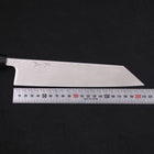 Kiritsuke SLD Wave Nickel Damascus Buffalo Ebony Handle 210mm (8.3”)-[Musashi]-[Japanese-Kitchen-Knives]