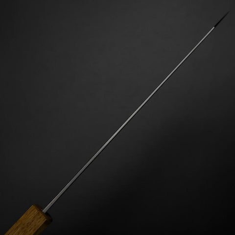 Kiritsuke SLD Wave Nickel Damascus Yaki Urushi Handle 210mm (8.3”)-[Musashi]-[Japanese-Kitchen-Knives]