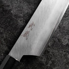 Kiritsuke Silver Steel #3 Kasumi Buffalo Magnolia Handle 200mm (7.9”)-[Musashi]-[Japanese-Kitchen-Knives]