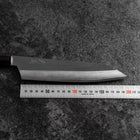 Kiritsuke Silver Steel #3 Kasumi Buffalo Magnolia Handle 200mm (7.9”)-[Musashi]-[Japanese-Kitchen-Knives]