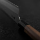 Kiritsuke Silver Steel #3 Kasumi Buffalo Walnut Handle 210mm (8.2”)-[Musashi]-[Japanese-Kitchen-Knives]