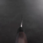 Kiritsuke Silver Steel #3 Polished Buffalo Ebony Handle 230mm-[Musashi]-[Japanese-Kitchen-Knives]