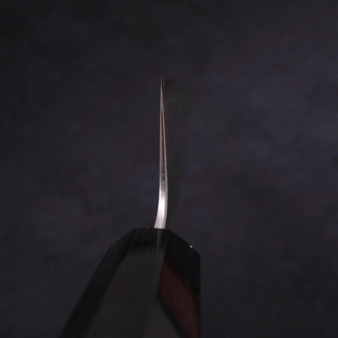 Kiritsuke Silver Steel #3 Polished Buffalo Magnolia Handle 210mm (8.3”)-[Musashi]-[Japanese-Kitchen-Knives]