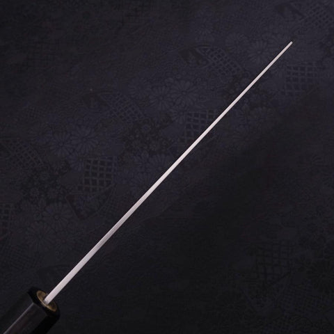 Kiritsuke Silver Steel #3 Polished Buffalo Magnolia Handle 210mm (8.3”)-[Musashi]-[Japanese-Kitchen-Knives]