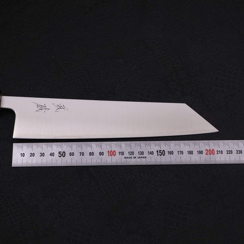 Kiritsuke Silver Steel #3 Polished Buffalo Magnolia Handle 210mm (8.3”)-[Musashi]-[Japanese-Kitchen-Knives]