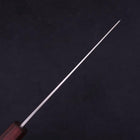 Kiritsuke Silver Steel #3 Polished Purple Urushi Handle 210mm (8.3”)-[Musashi]-[Japanese-Kitchen-Knives]