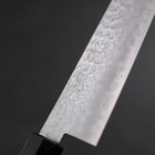 Kiritsuke Silver Steel #3 Tsuchime Walnut Handle 170mm (6.7”)-[Musashi]-[Japanese-Kitchen-Knives]