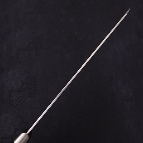 Kiritsuke Stainless Clad Blue Super Kurouchi Tsuchime Western Handle 210mm (8.3”)-[Musashi]-[Japanese-Kitchen-Knives]