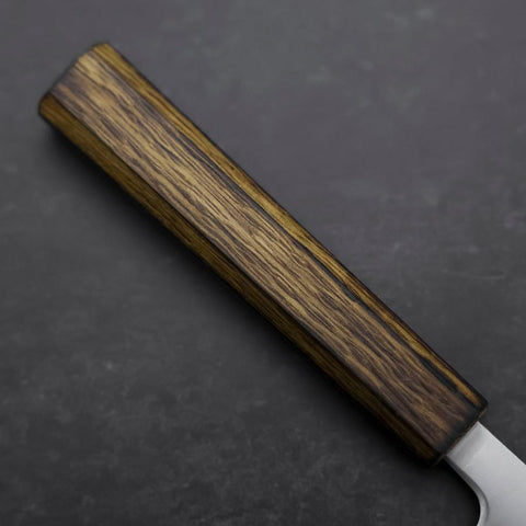 Kiritsuke Stainless Clad Blue Super Polished Sumi Urushi Handle 240mm (9.4”)-[Musashi]-[Japanese-Kitchen-Knives]