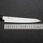 Kiritsuke Sujihiki VG-10 Damascus Ebony Handle 175mm (6.8”)-[Musashi]-[Japanese-Kitchen-Knives]