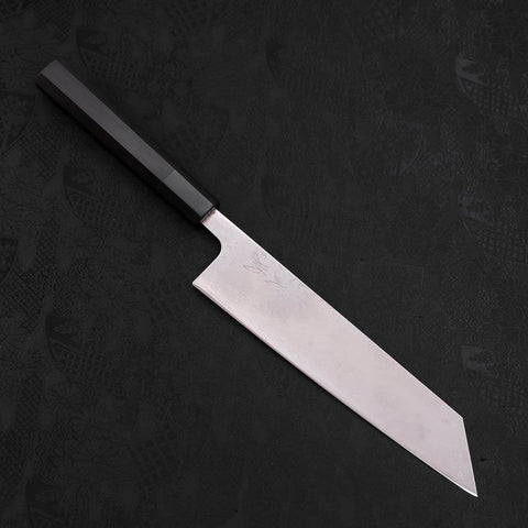 Kiritsuke VG-10 Damascus Buffalo Ebony Handle 210mm (8.3”)-[Musashi]-[Japanese-Kitchen-Knives]