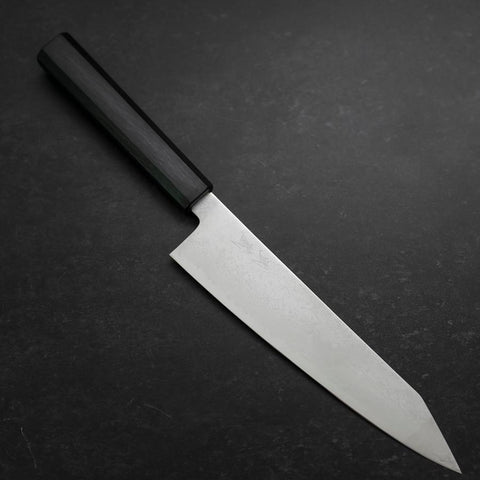 Kiritsuke VG-10 Damascus Dark Blue Urushi Handle 210mm (8.3”)-[Musashi]-[Japanese-Kitchen-Knives]