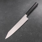 Kiritsuke VG-10 Mirror Buffalo Ebony Handle 240mm (9.4”)-[Musashi]-[Japanese-Kitchen-Knives]