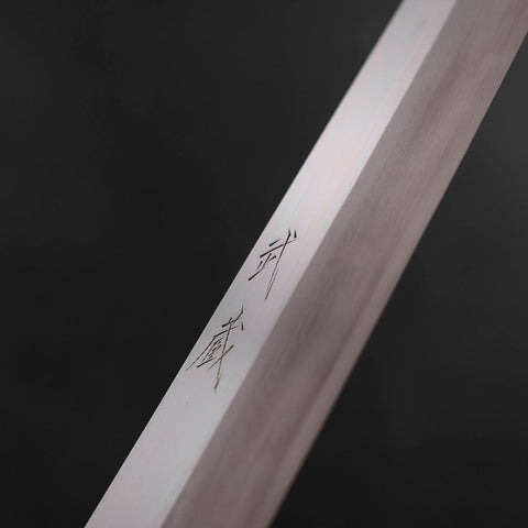 Kiritsuke VG-10 Mirror Buffalo Ebony Handle 270mm (10.6”)-[Musashi]-[Japanese-Kitchen-Knives]
