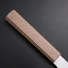 Kiritsuke VG-10 Polished White Urushi Handle 200mm (7.9”)-[Musashi]-[Japanese-Kitchen-Knives]