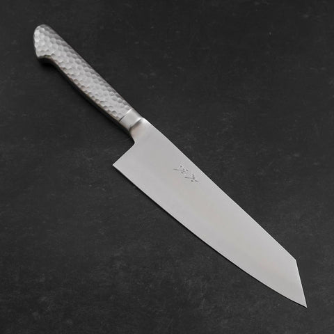 Kiritsuke VG-5 Polished Western Stainless Handle 195mm (7.7”)-[Musashi]-[Japanese-Kitchen-Knives]