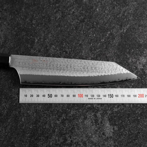 Kiritsuke VG-5 Tsuchime Buffalo Bubinga Handle 200mm (7.9”)-[Musashi]-[Japanese-Kitchen-Knives]