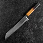 Kiritsuke White Steel #1 Polished Yaki Urushi Handle 240mm (9.4”)-[Musashi]-[Japanese-Kitchen-Knives]