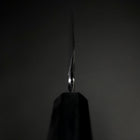 Kiritsuke White Steel #2 Kasumi Dark Blue Urushi Handle 230mm-[Musashi]-[Japanese-Kitchen-Knives]