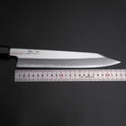 Kiritsuke White Steel #2 Kasumi Dark Blue Urushi Handle 230mm-[Musashi]-[Japanese-Kitchen-Knives]