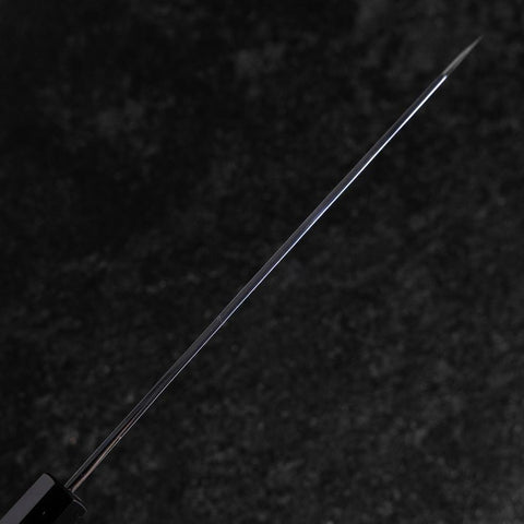 Kiritsuke White Steel #2 Kurouchi Buffalo Ebony Handle 200mm (7.9”)-[Musashi]-[Japanese-Kitchen-Knives]
