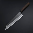 Kiritsuke White Steel #2 Kurouchi Nashiji Ashwood Handle 210mm (8.3”)-[Musashi]-[Japanese-Kitchen-Knives]
