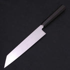 Kiritsuke White Steel #2 Mirror Finish Honyaki Buffalo Ebony Handle 240mm (9.4”)-[Musashi]-[Japanese-Kitchen-Knives]