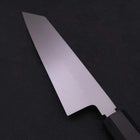 Kiritsuke White Steel #2 Mirror Finish Honyaki Buffalo Ebony Handle 240mm (9.4”)-[Musashi]-[Japanese-Kitchen-Knives]