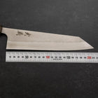 Kiritsuke White Steel #2 Nashiji Ashwood Handle 210mm (8.3”)-[Musashi]-[Japanese-Kitchen-Knives]