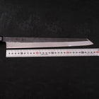 Kiritsuke Yanagiba Blue Steel #2 Kurouchi Buffalo Wenge Handle 300mm (11.8”)-[Musashi]-[Japanese-Kitchen-Knives]