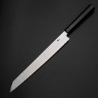 Kiritsuke Yanagiba Silver Steel #3 Kasumi Buffalo Ebony Handle 270mm (10.6”)-[Musashi]-[Japanese-Kitchen-Knives]